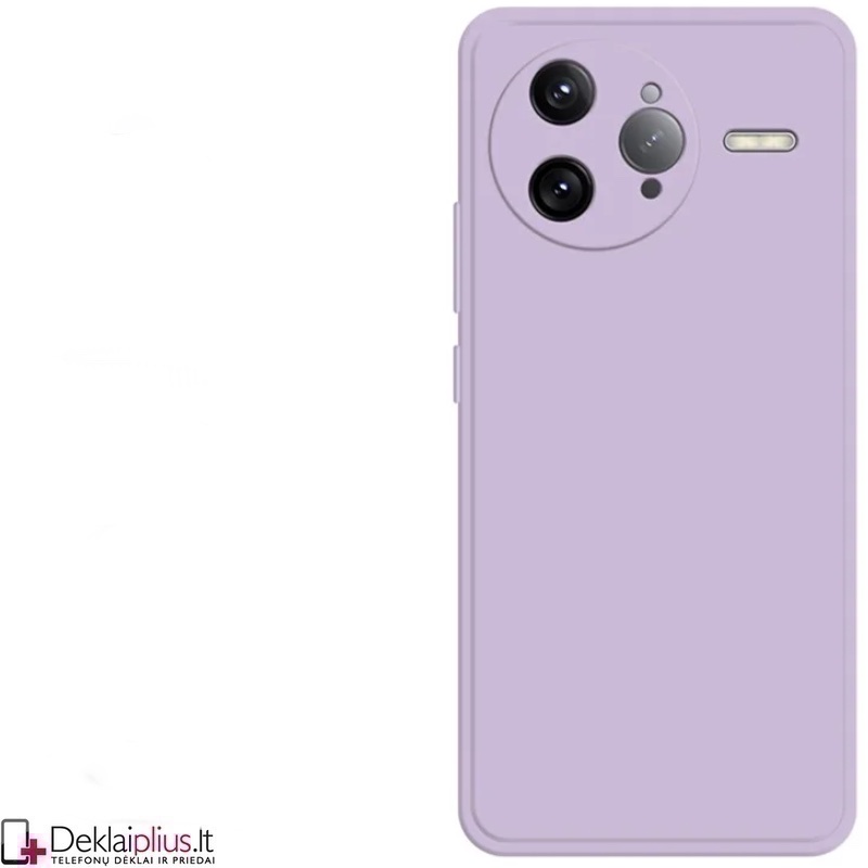 Liquid Air guminis šviesiai violetinis dėklas - su kameros apsauga (Xiaomi Poco F7 Ultra) Liquid Air guminis šviesiai violetinis dėklas - su kameros apsauga (Xiaomi Poco F7 Ultra)